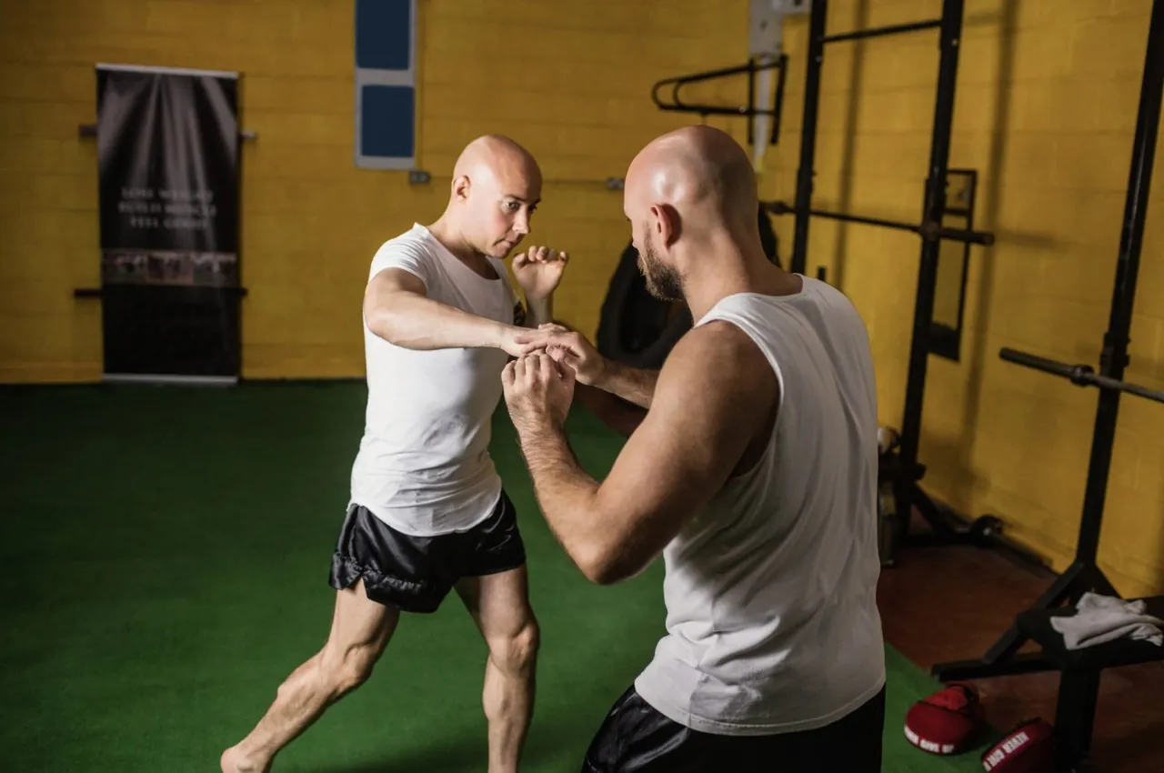 Krav Maga self-defense training at Movement Taekwondo Center