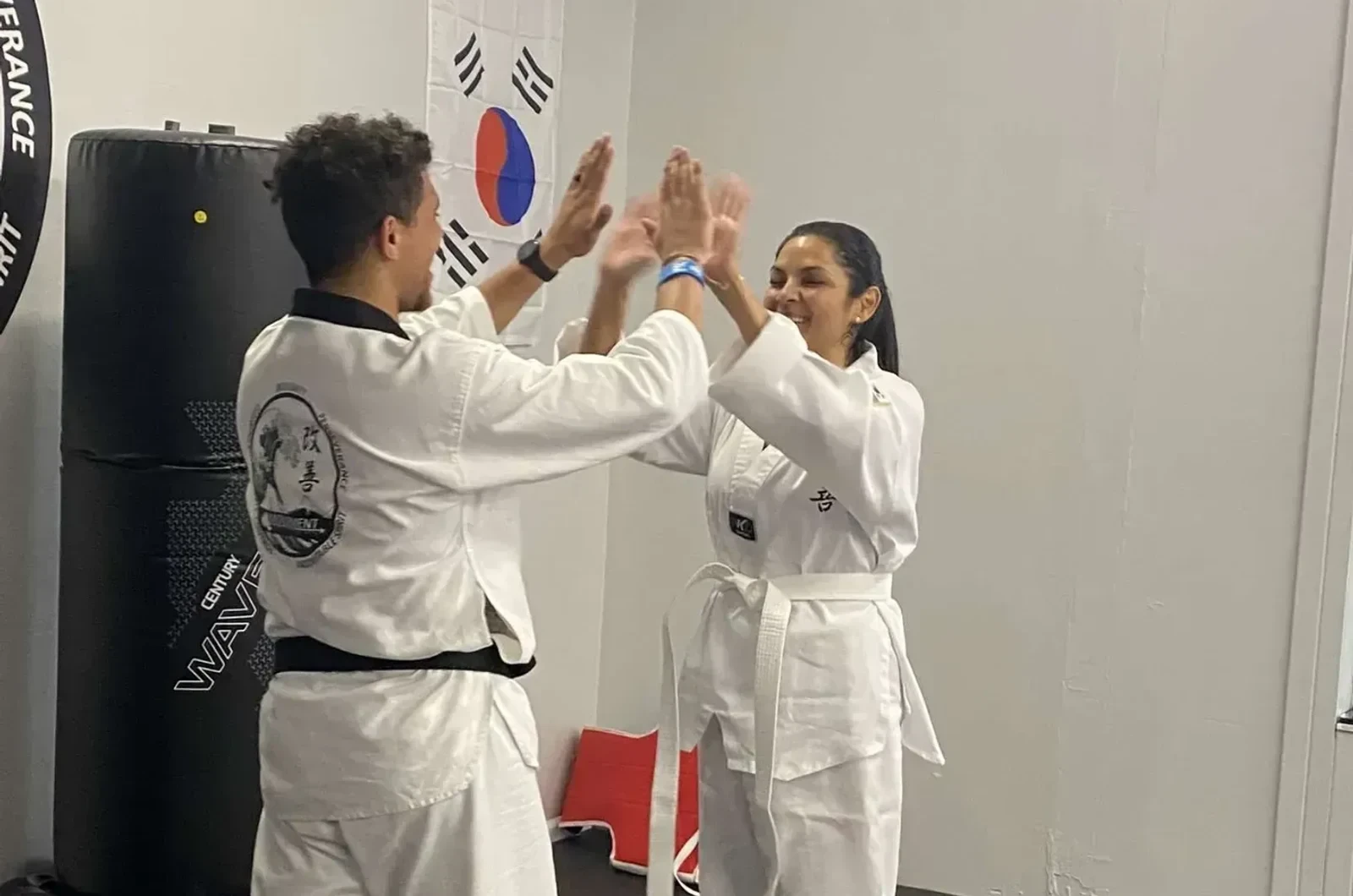 Taekwondo class at Movement Taekwondo Center