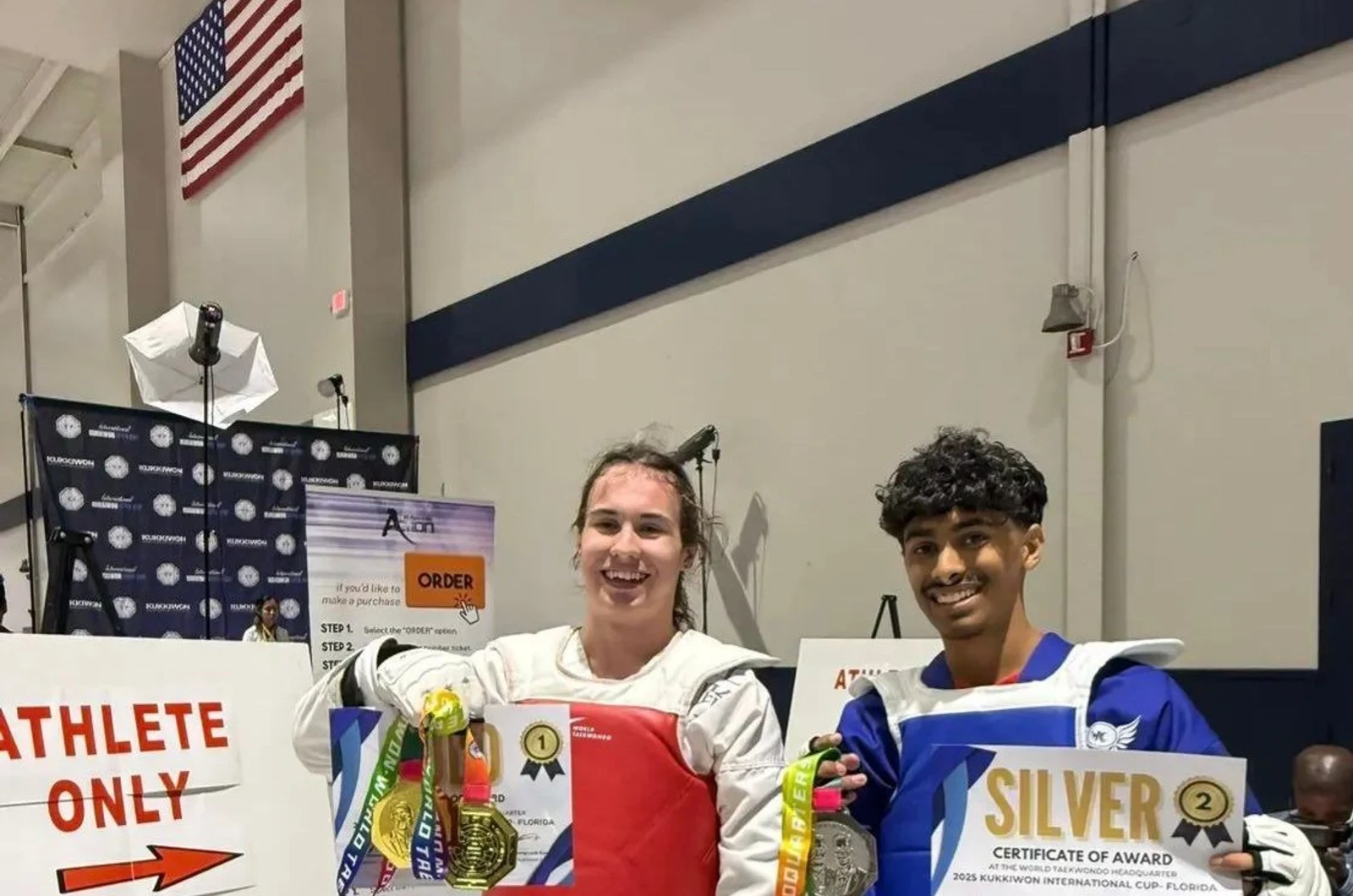 Taekwondo coaching at Movement Taekwondo Center